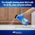 thumbnail image 3 of Heavy-duty miracle tile cleaner spray, suitable for natural stone, marble, tile, and grout, quart size, 3 of 4