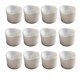 thumbnail image 1 of Luces de té sin llama que funcionan con pilas: vela votiva eléctrica parpadeante LED, paquete de 12 realistas y brillantes para celebraciones festivas y de temporada y regalos navideños Lámpara larga, 1 of 6