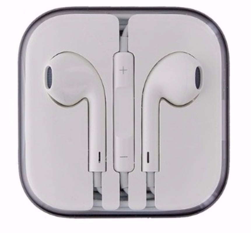 Oem Apple Earpod Headphones For Iphone 5 5s 6 6 Plus 6s Remote Mic Md7ll A Walmart Com Walmart Com