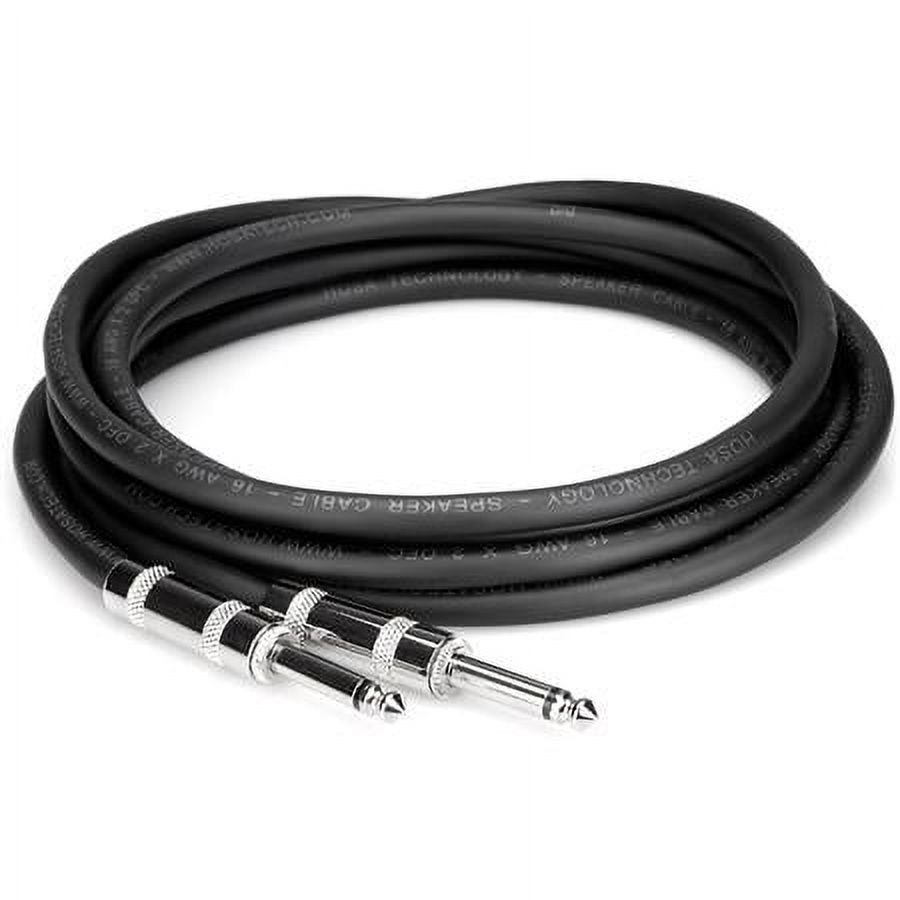 Hosa SKJ-603 3' Foot 16 AWG 1/4" TS to 1/4" TS Speaker Cable - image 2 of 3