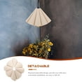 thumbnail image 2 of OULII 1Set Lampshade Decor Beige Dustproof Table Lamp Shade, 2 of 8