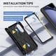 thumbnail image 2 of Funda Ruky para Samsung Galaxy Z Fold 5 con soporte de fibra de carbono, 2 of 8