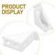 thumbnail image 5 of 10 conectores para muebles y gabinetes, soportes de esquina de plástico grueso para armarios de cocina y estanterías, fáciles de instalar, duraderos y fiables., 5 of 8