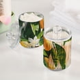 thumbnail image 6 of Ckdifva Lemons White Flower Storage Jar with Lid Acrylic Organization Storage Containers Set of 4, 6 of 7