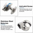 thumbnail image 2 of 4pcs Stainless Steel Glass Door Handles No Drilling Glass Clamps 8-10mm Showcase Furniture Glass Cabinets Drawers, 2 of 4
