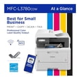 thumbnail image 4 of Brother MFC-L3780CDW Wireless Digital Color All-in-One Printer with Accessories, 4 of 9