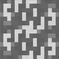 thumbnail image 1 of Ahgly Company Machine Washable Indoor Square Transitional Gray Cloud Gray Area Rugs, 8' Square, 1 of 7