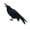 A, variant on Halloween Decorations, Assorted Size Crow Black Bird Prop for Skeleton Witch Tree Wreath, Artificial Flying DIY Decor, Large Crow