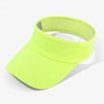 thumbnail image 6 of Sun Protective Kids Sun Hat for Outdoor Sports Breathable Visor Cap with Adjustable Headband Ideal for Boys and Girls, Green, 6 of 8