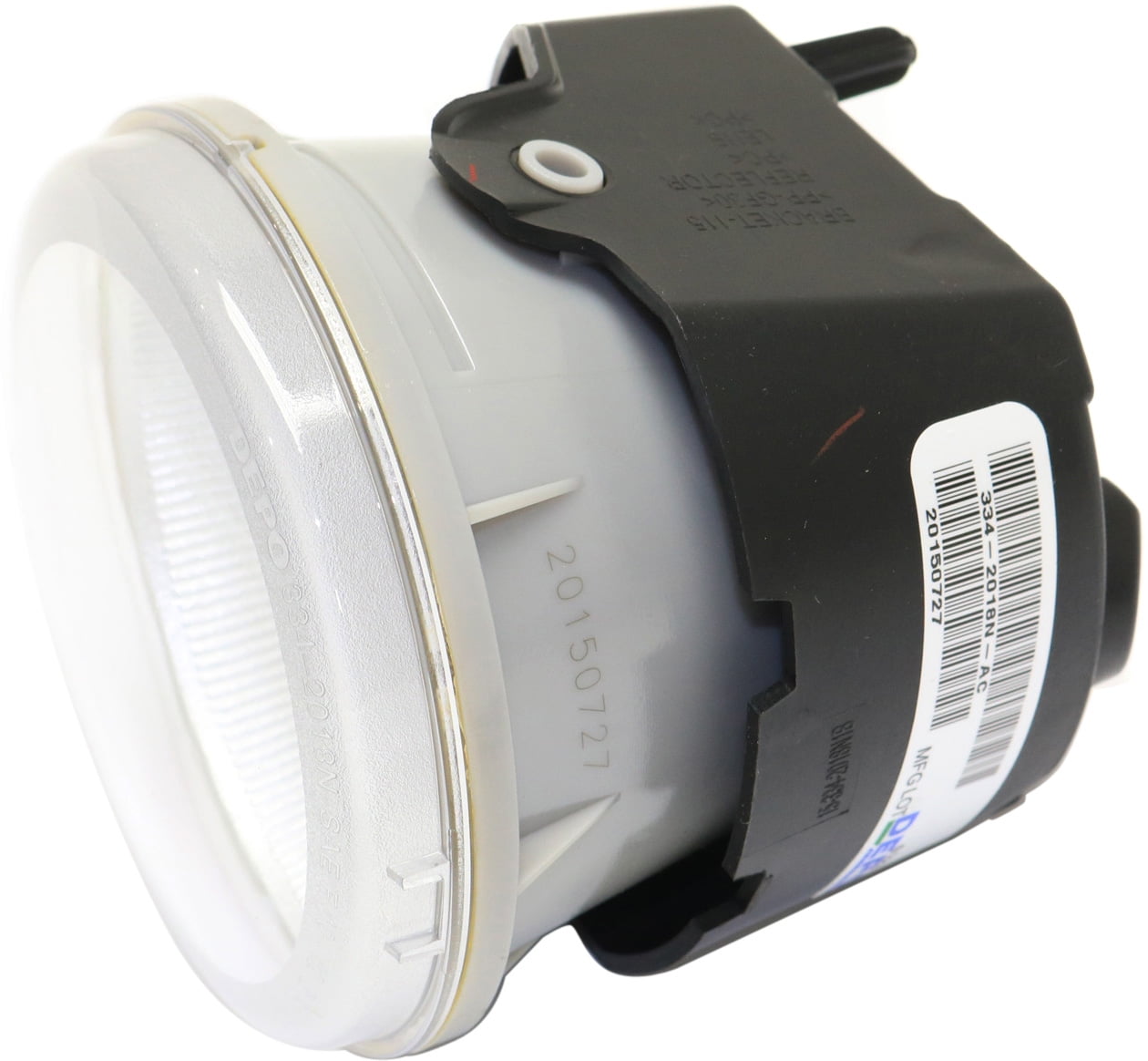 Replacement REPJ107906Q Fog Light Compatible with 2011-2013 Dodge Durango Jeep Compass Front, Left Driver or Right Passenger With bulb(s) CAPA Certified