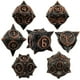 thumbnail image 4 of Juego de dados de metal, juego de mesa de dados en grupo, juego de mesa de poliedro, 4 of 6