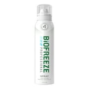 Biofreeze Pain Relieving Spray 4 oz. 360° Spray, Colorless Formula, 10.5% Menthol 1 ea