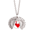 thumbnail image 1 of Aimer Coeur Neptune 7 Poker Collier de Tournesol Pendentif Médaillon Bijoux, 1 of 3