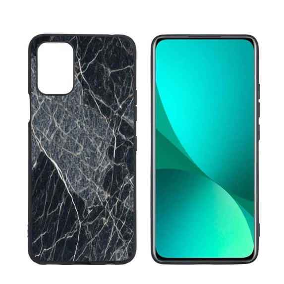 Dark-Marble-214 Phone Case, Degined for LG K52 Case Men Women, Flexible Silicone Shockproof Case for LG K52
