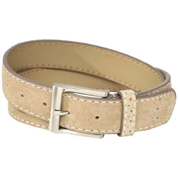 Florsheim - Florsheim Men's Casual Genuine Suede Leather Belt with with ...