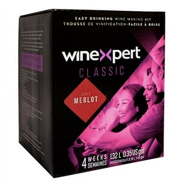 Classic One Gallon Chilean Merlot Wine Ingredient Kit