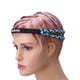 thumbnail image 4 of Bienvenido Hombre Mujer Deportes Gimnasio Yoga Diadema Running Fitness Elástico Doble Trenzado Banda para el sudor Azul, 4 of 4