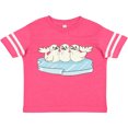 thumbnail image 3 of Inktastic 3 Cute White Harp Seals on Ice Boys or Girls Toddler T-Shirt, 3 of 5