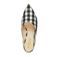 thumbnail image 3 of YDN Women Retro Pointed Closed Toe Mules Chunky Block Mid Heel Slip On Slide Sandals Dressy Prom Shopping Clog Shoes Size 9 Vichy Plaid, 3 of 4