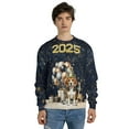 thumbnail image 4 of Happy New Year Beagle Welcome 2025 Balloon Firework Party All Over Print 3D Sweatshirt Unisex Merch Beagles Dog Lover Gifts Idea - 01014, 4 of 6