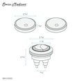 thumbnail image 6 of Toilet Hardware Brushed Gold (SM-1T112), 6 of 6