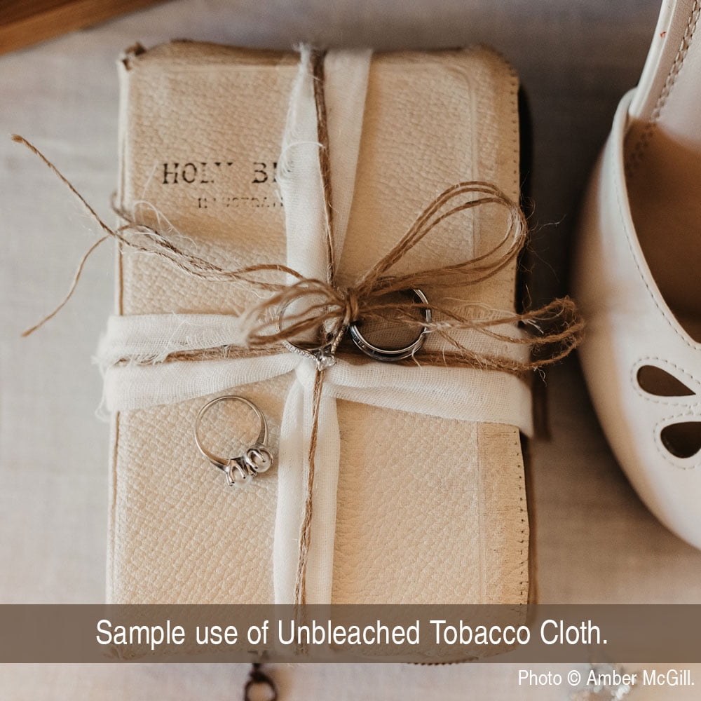 tobacco cloth for garden 50 Yards Natural Unbleached Tobacco Cloth Cotton Fabric Lightweight for  Wedding Decor by JCS