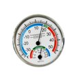 thumbnail image 1 of Medidor de temperatura de humedad analógico redondo, termómetro, higrómetro para Hotel Blanco Cola Medidor de temperatura, 1 of 8