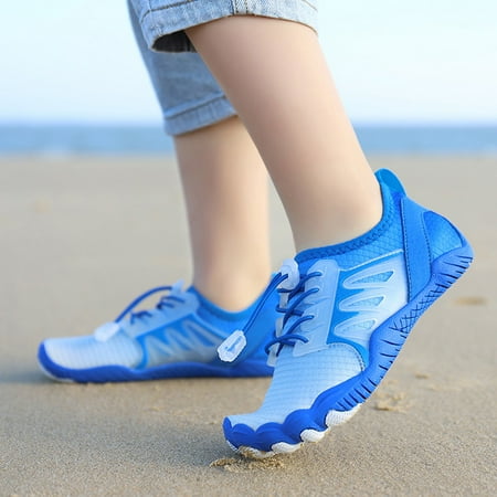 

eczipvz Boys Shoes Casual Socks Toddler Baby Soft First Indoor Cartoon Elastic Shoes Walkers Baby Shoes Sky Blue