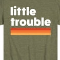 thumbnail image 3 of Instant Message - Trouble Little - Toddler & Youth Short Sleeve Graphic T-Shirt, 3 of 6