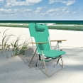 thumbnail image 6 of Caribbean Joe 4 Position Folding Beach Chair 300lb Capacity Backpack Straps, 6 of 6