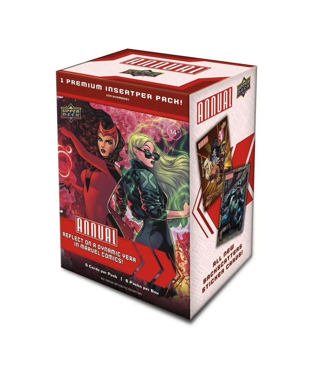 UPPER D·E·C·K MARVEL ANNUAL　新品未開封5パック 2021-22 Upper Deck Marvel Annual Trading Card Superhero