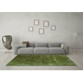 thumbnail image 3 of Ahgly Company Indoor Round Oriental Green Industrial Area Rugs, 3' Round, 3 of 4