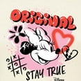 thumbnail image 3 of Disney - Minnie Mouse - Original Stay True - Juniors Fitted Graphic T-Shirt, 3 of 5