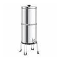 thumbnail image 7 of Stainless Steel Water Filter, 2.25G Gravity Water Filter System, 304 Stainless Steel Countertop Filter, Reduces Lead & Chlorine, 2 Ceramic Filters, Spigot, 7 of 7