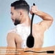thumbnail image 2 of Cepillo de ducha texturizado Mango largo con silicona suave y nailon resistente para una limpieza suave y profunda, 2 of 7