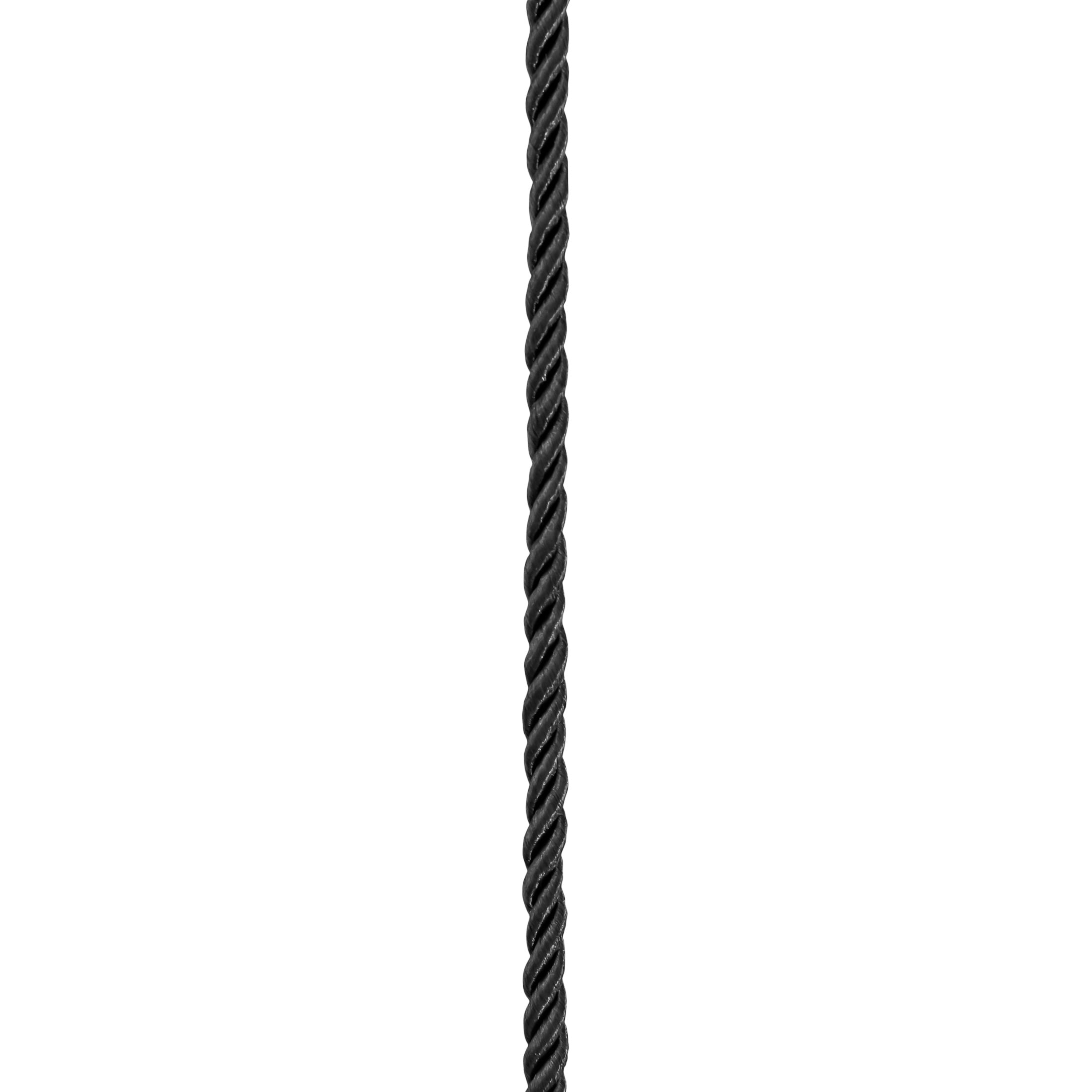 (3 pack) Simplicity Black 3/16" Rayon Twist Cording Trim, 6 Yards