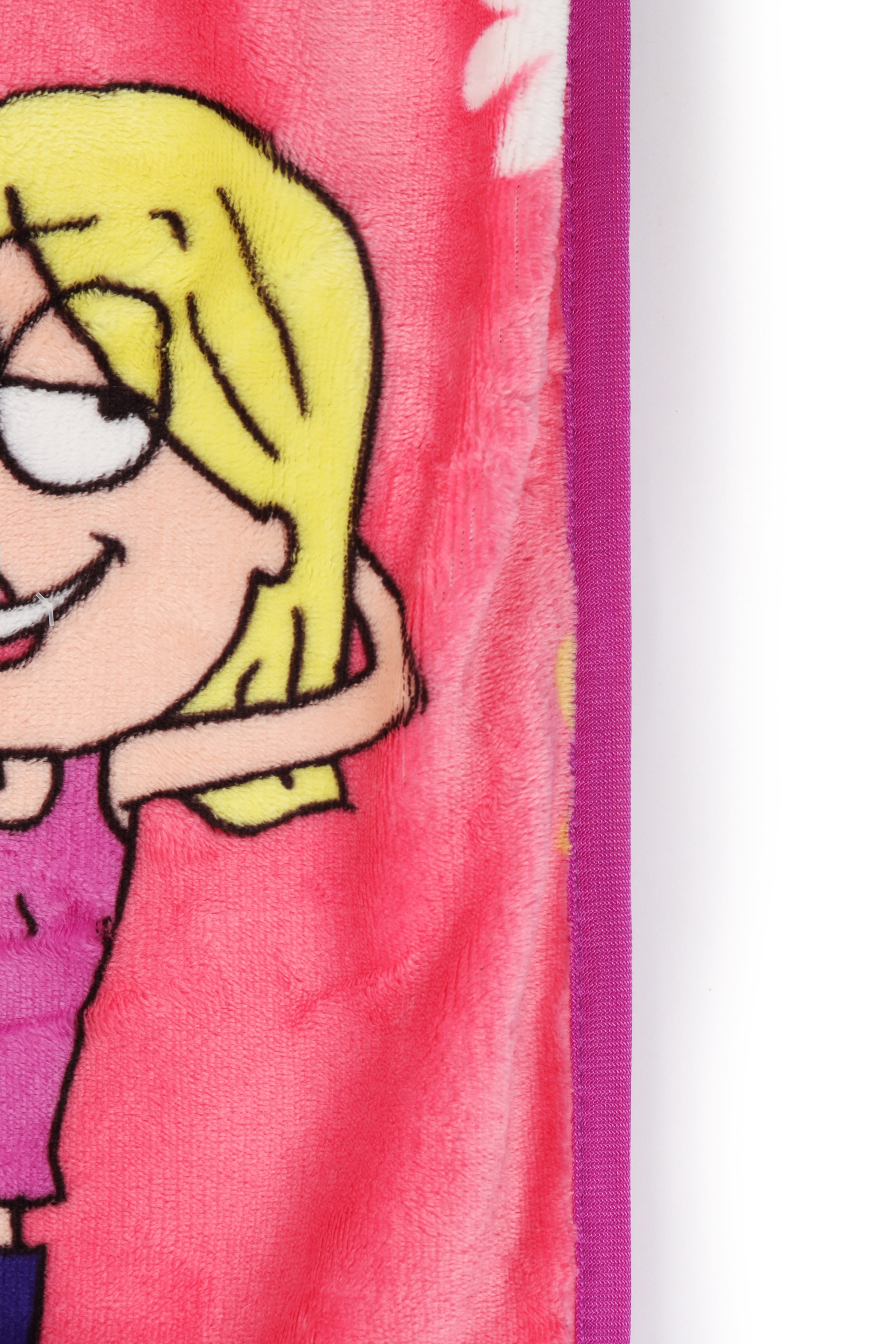 Disney Lizzie McGuire Totally Lizzie Kids Throw Blanket, Polyester Silk Touch, Multicolor, 50" x 70"