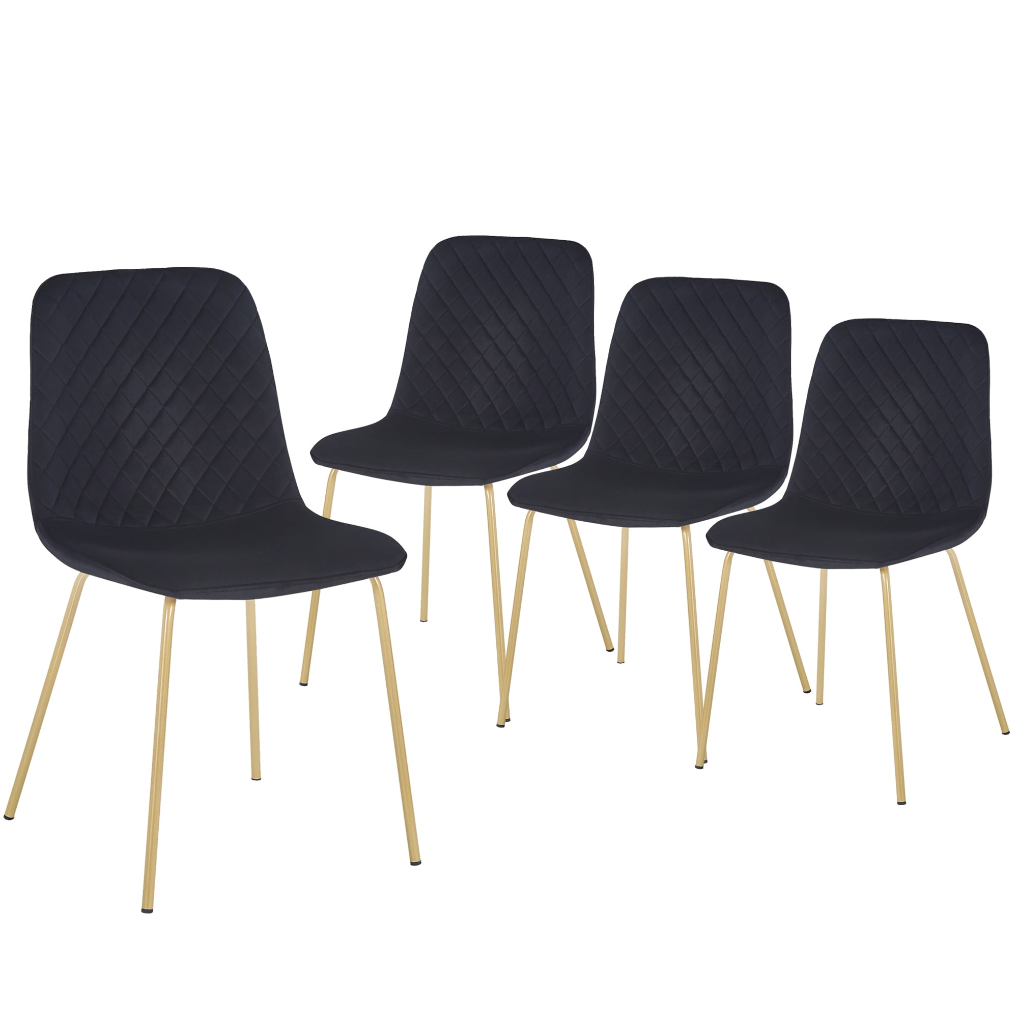 Kepooman 4Pcs Dining Chair, Dining Room Chairs for Offices, Blue Kitchen Chairs Kepooman 4Pcs Dining Chair, Dining Room Chairs for Offices, Blue Kitchen Chairs
