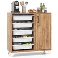 thumbnail image 1 of Gymax Buffet Cabinet Sideboard w/ Storage Coffee Bar Cabinet w/ 5 Removable Drawers, 1 of 9