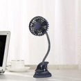 thumbnail image 2 of Clip Fan Usb Mute Portable Small Fan Desktop Mini Small Fan, 2 of 5