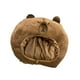 thumbnail image 2 of Gorro de felpa, tocado de Capybara, decoración de disfraz, cubierta para la cabeza, gorro de Capybara para recuerdo de invierno, Cosplay, clubes, 2 of 8