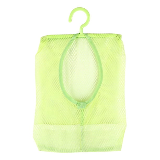 Bolsa para pinzas de ropa, bolsa de almacenamiento de malla colgante multiusos, bolsa para pinzas de ropa con percha para calcetines, medias, sujetadores, ropa interior y baño