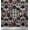 Black, variant on Soimoi Rayon Fabric Check,Geometric & Dogs Patchwork Print Fabric by The Yard 56 Inch Wide