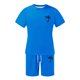 thumbnail image 2 of Conjunto de Sudadores de Hombres Impresión Casual Deportes de Manga Corta Cuello Redondo, Traje de Deporte de 2 Piezas con Pantalones de Corredores de Cintura Elástica, 2 of 3