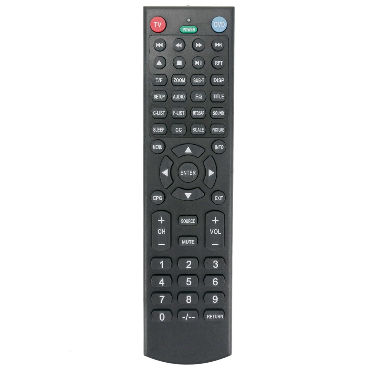 New TV DVD Combo Remote Control Replace for Jensen JE4015 JE5015 ...