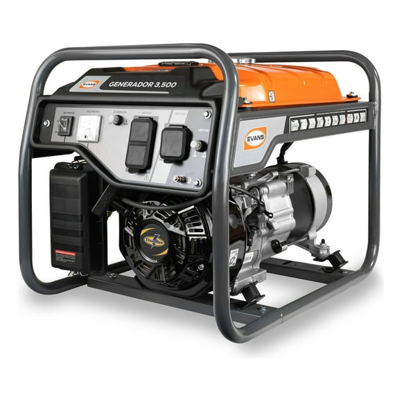 Generador Eléctrico Evans Monofásico 3500w Avr 7hp Thunder