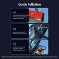 thumbnail image 6 of Tire Inflator,10000mah 1000a Air Compressor With Led Car Bike Led Air 1000a Jump Air Pump Tire Inflator Screen Led Car Compressor Air Compressor With Pump 10000mah Inflator Portable Bike Ball With, 6 of 6