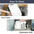 thumbnail image 3 of Large Cutting Board with Handles and Juice Groove, Plastic Cutting Board Set (Set of 3), Cutting Boards for Kitchen, White, 3 of 7