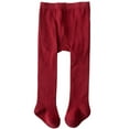thumbnail image 1 of Gupgi Collants pour Bébés Filles 12 24 Mois Bas Unis pour Nourrisson Automne Coupe Ajustée Chaussettes Collants, 1 of 8