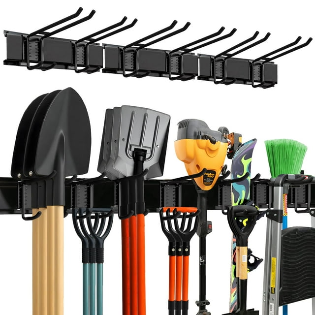 Organizador de pared para garaje TIDYME 48, estante de almacenamiento de herramientas pesadas
